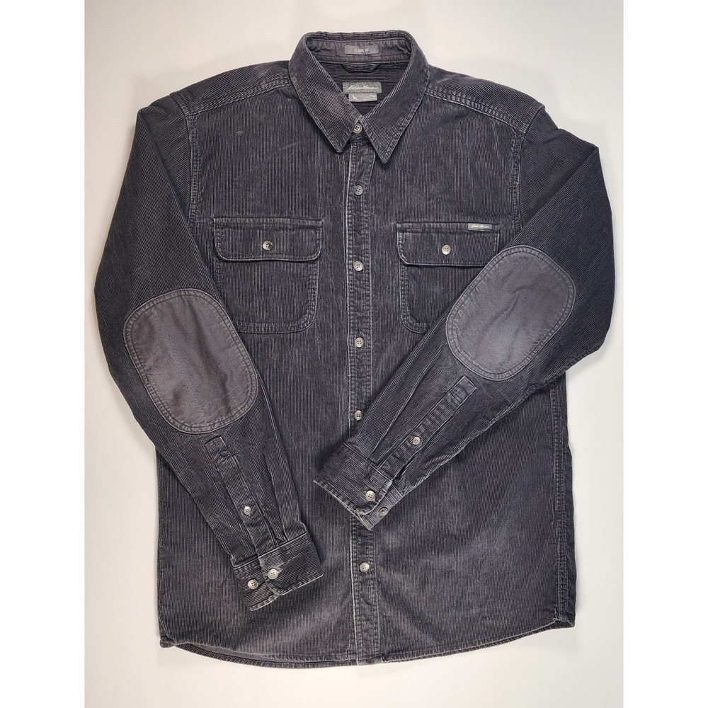 Eddie Bauer Men's Corduroy Shirt Size TM Workwear Gorpcore Western
